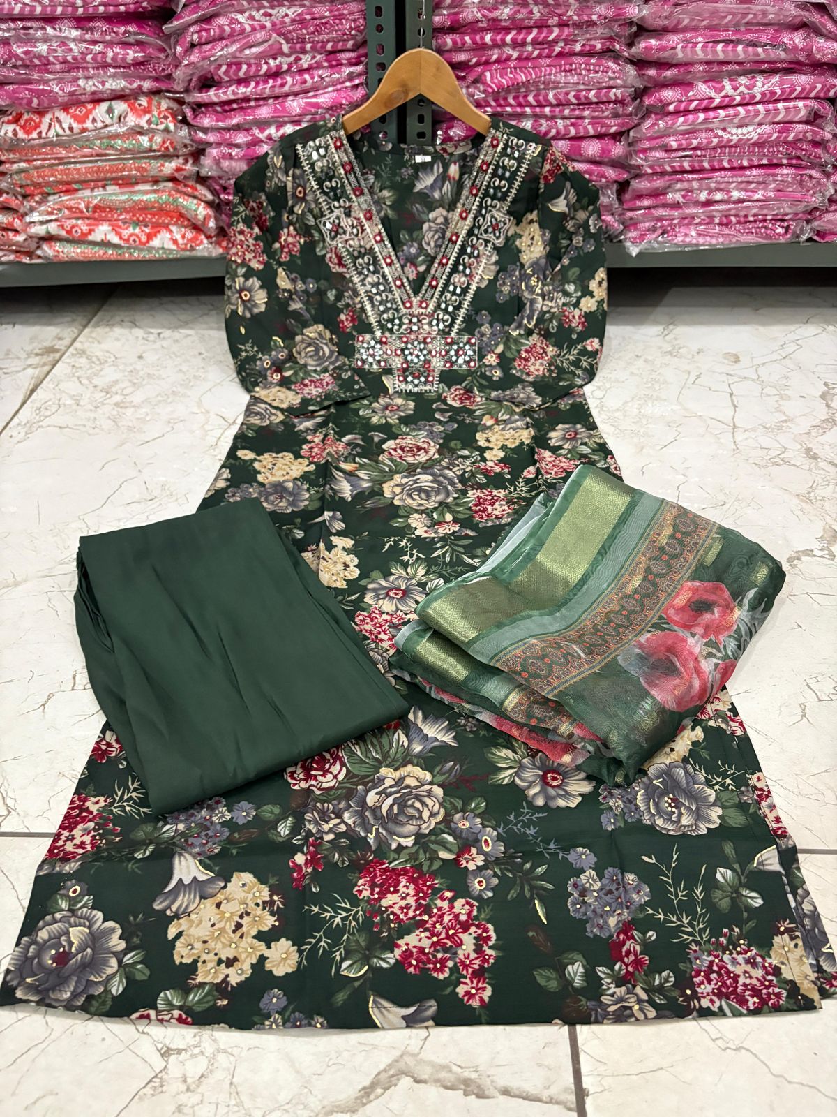 Kurta - Floral Kurta set
