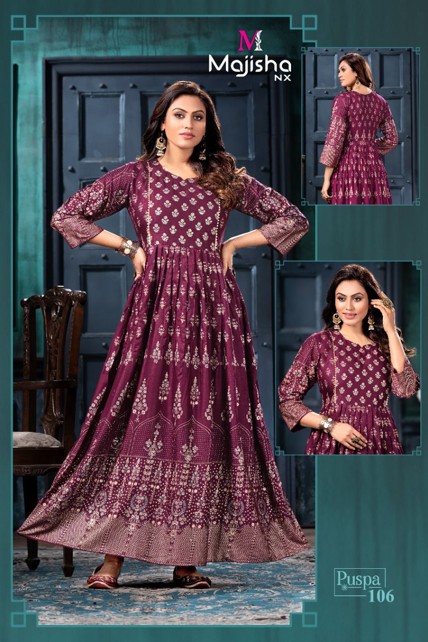 Anarkali 44 inch kurta