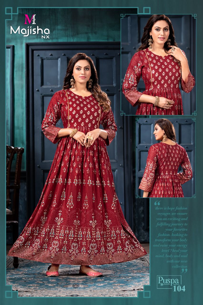 Anarkali 44 inch kurta