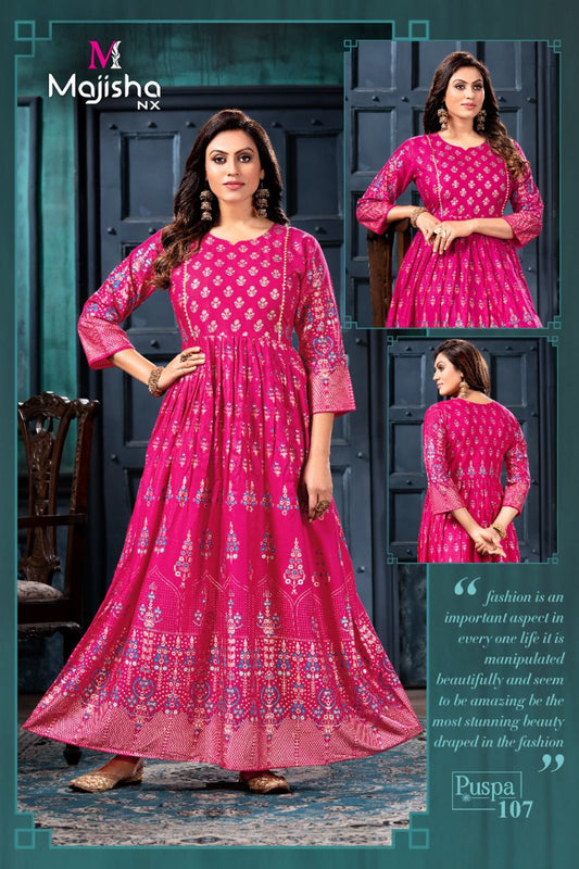 Anarkali 44 inch kurta